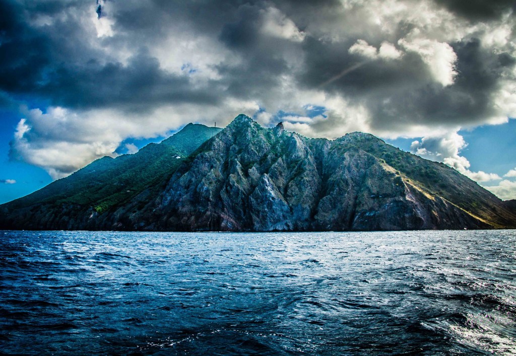 Saba From The Dive Boat, Jan 2013