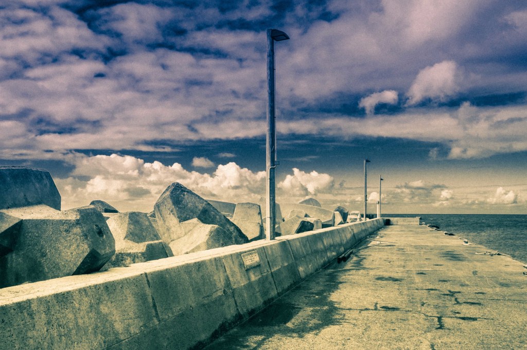 Fort Bay Pier, Saba, Dutch Caribbean
