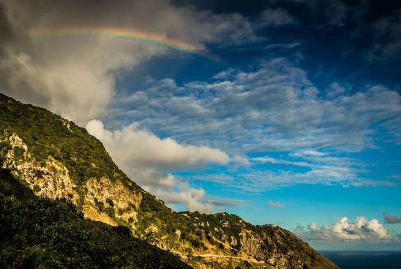 Saba Rainbow, January 2013