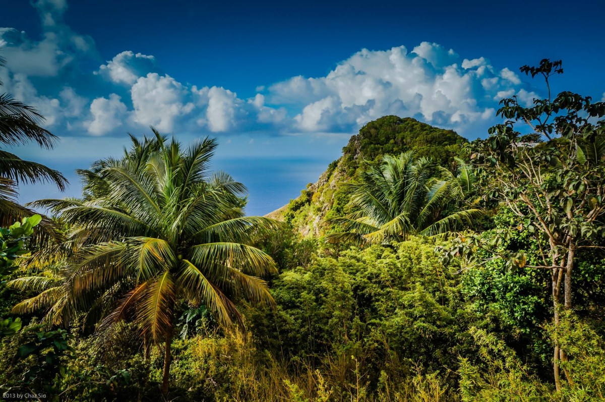Peak Hill, Saba, Dutch Caribbean