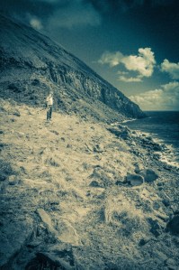 Cristian At The Base of the Windwardside Gut