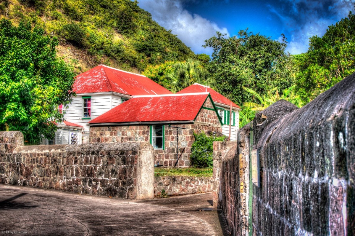 Saban Houses, The Bottom, Saba, Dutch Caribbean