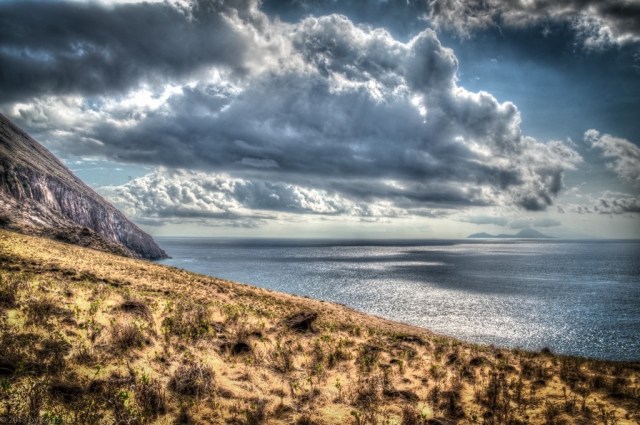 Storm Offshore From Giles Quarter