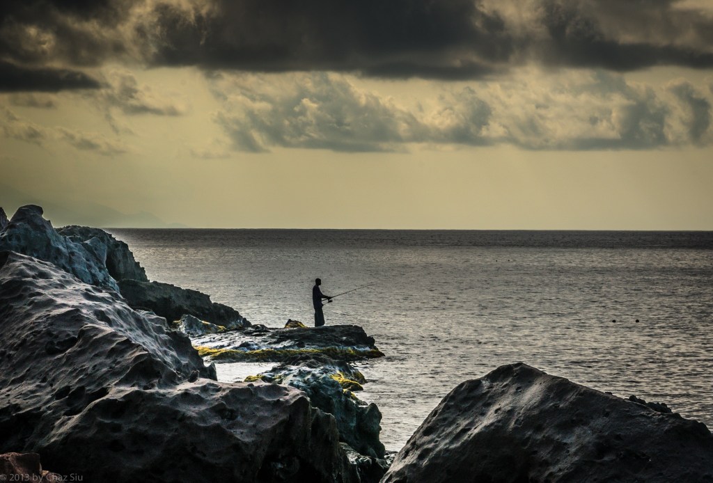 Local Fisherman Off Giles Quarter, Saba, Dutch Caribbean