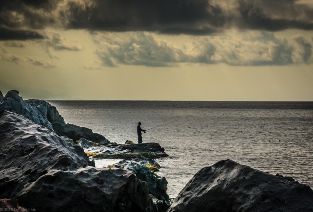 Local Fisherman Off Giles Quarter, Saba, Dutch Caribbean