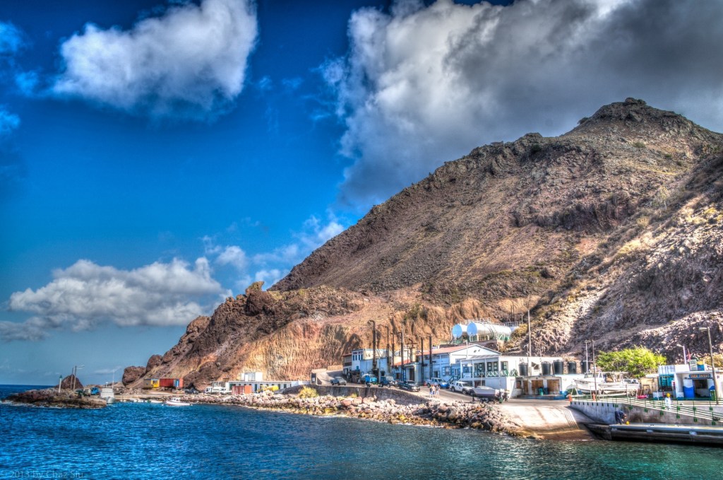 Fort Bay Harbor, Saba, Dutch Caribbean
