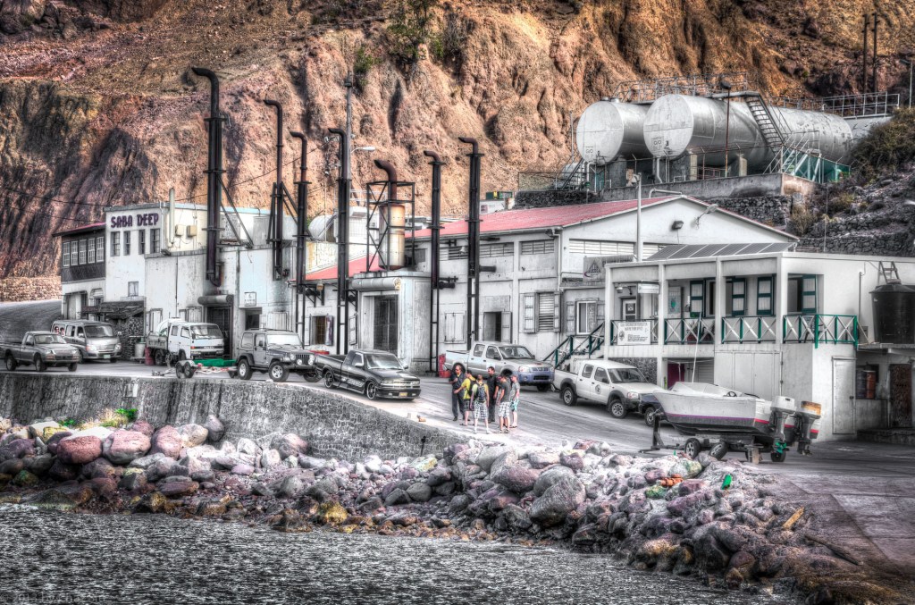 Power Plant, Saba, Dutch Caribbean