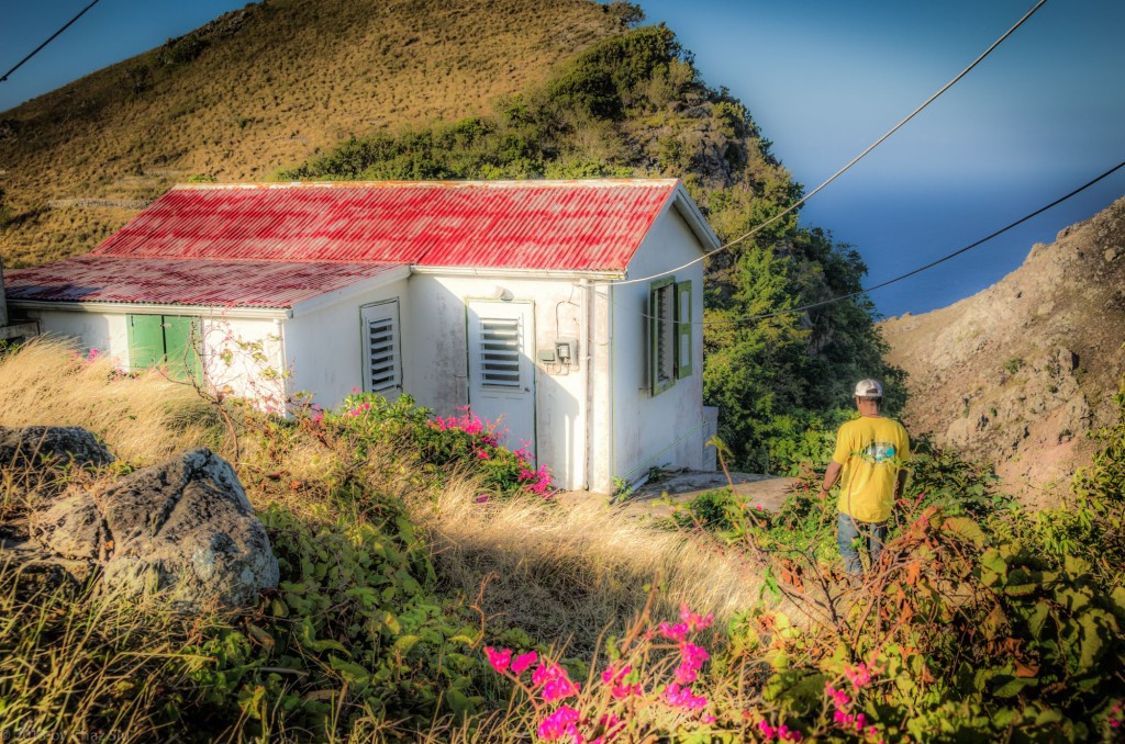 Victor and His House, Saba, Dutch Caribbean
