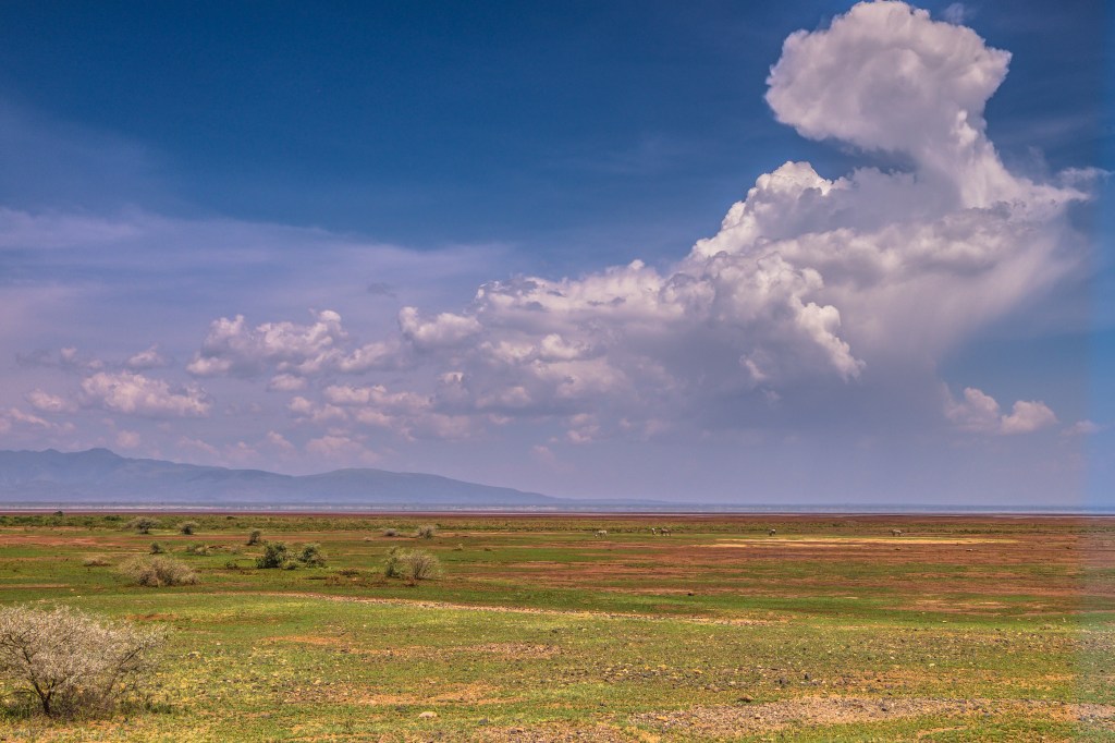 Clouds Above Lake Manyara Plain