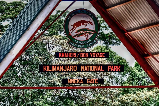 Mweka Gate Finish - ByeBye Kili